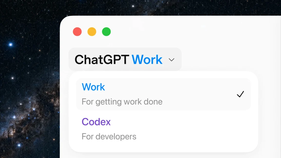 Symbolbild für ChatGPT Work und agentische KI. Bildquelle: Ars Technica.
