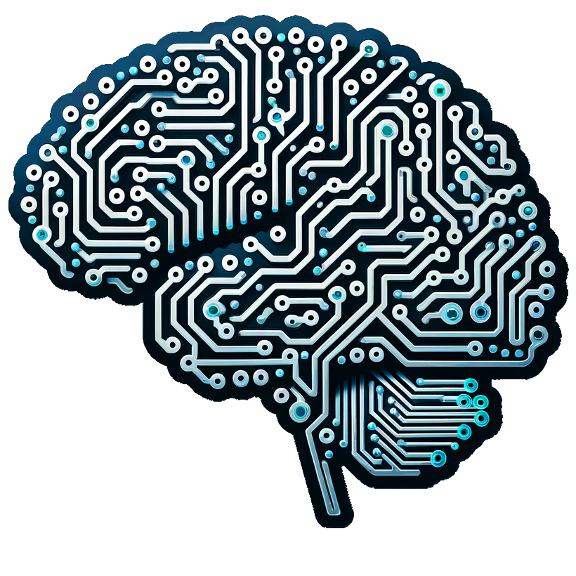 Stilisiertes Symbol für Künstliche Intelligenz